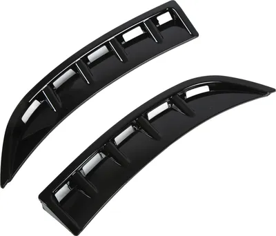 Zdjęcie produktu dla Zderzak przedni Spoiler Canard Glossy Black Zamiennik do Mercedes Benz CLA C118/X118 AMG-Line 2020+