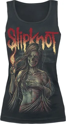 Produktbild von Slipknot Top Damen Burn Me Away schwarz L