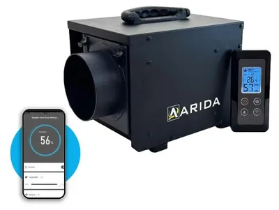 Image de Déshumidificateur professionnel, capacité de 13 litres par jour, avec Wi-Fi, compact, idéal pour les pièces jusqu'à 50 m²