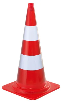 Produktbild von MORION Leitkegel EU PVC Höhe 750mm Folientyp A