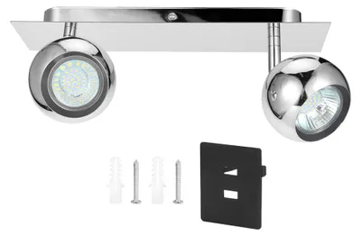 Image de Spots LED encastrés pour plafond, lampes murales, lampe de salle de bain pour cuisine, lumière blanc chaud
