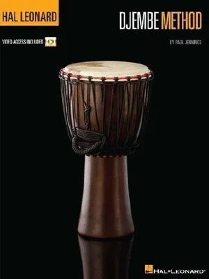 Produktbild von Djembe Method Hal Leonard Beginner Djembe Instruction Book with Online Video Percussion Technique Guide for Students Teachers and Self-Learners Rhythm Exercises Traditional Patterns Music Book