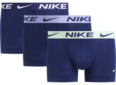 Produktbild von Nike 0000ke1156 Trunk Boxershorts 3 Einheiten Blau M Mann Blau M