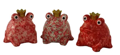Produktbild von Spardose "Frosch" 3fach sortiert