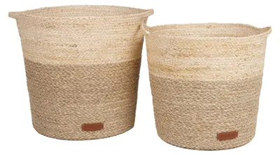 Productafbeelding van KidsDepot Mand - Kelsi - Set van 2 - Naturel