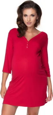 Immagine prodotto di PeeKaBoo Camicia da notte premaman donna Calm Red L/XL