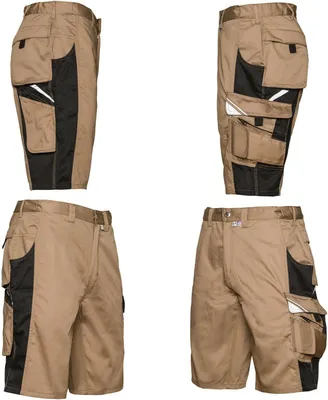 Produktbild von Arbeitskleidung PKA Bestwork khaki Shorts 58