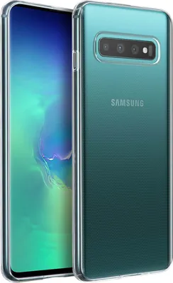 Produktbild von Avizar, Silikon-Schutzhülle (Backcover) für Samsung Galaxy S10 Plus, Transparent