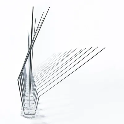 Produktbild von ADERYN Edelstahlspitzen SW5-R Profi Schutz vor Schwalben 1 Stück 50 cm 50 Spitzen