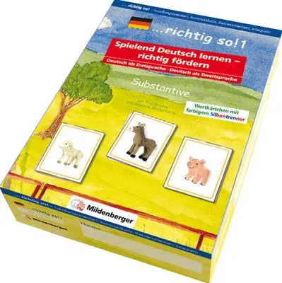 Immagine prodotto di ... richtig so! 1. Spielend Vokabeln lernen