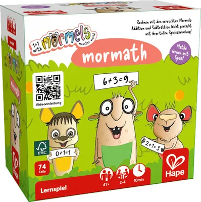Produktbild von Hape Mormath Lernspiel Mathematik Zahlenraum 0-20 Addition Subtraktion