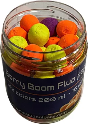Produktbild von Mastodont Baits Boilies Fluo Pop-Up 16mm 200ml BM01102