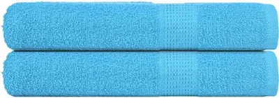 Imagen del producto de Toallas para sauna FROGN, 2 unidades, color turquesa, 80x200 cm, 360 g/m²