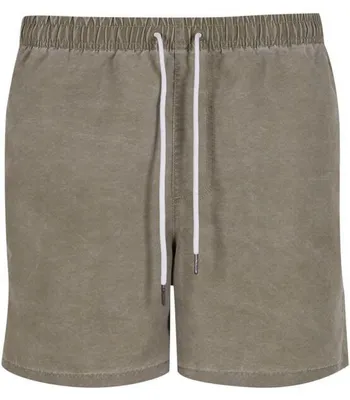 Zdjęcie produktu dla Pánské kraťasy Urban Classics Washed Swim Shorts paleolive - XXL
