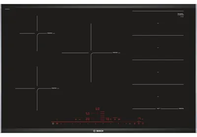 Image de Bosch Série 8 PXV875DC1E Table de cuisson noire Intégrée 5 zone(s) à induction