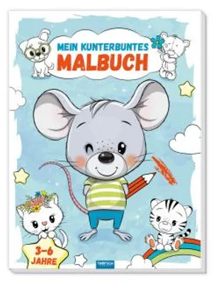Produktbild von TRÖTSCH - Malbuch Mein kunterbuntes Ausmalbuch| Ab 3 Jahren