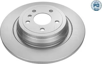 Produktbild von 2x MEYLE Bremsscheibe 015 523 0007/PD hinten 54mm 325mm