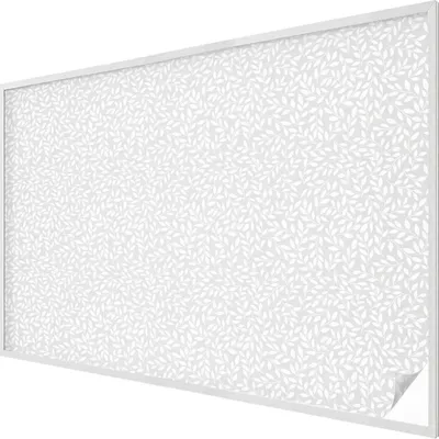 Obrázok produktu pre Vitrážová fólia na okno - 146x200 cm - vitrážový vzor - nepriehľadná dekoratívna fólia na ochranu súkromia - samolepiaca, ochrana proti UV žiareniu - vzor listov