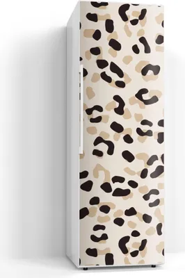 Produktbild von DEQORI Magnetmatte Kühlschrank beschreibbar 60x180 cm 'Leopardenglanz' Magnetfolie