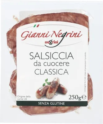 Produktbild von Wurst salsiccia grill classica 250g - Gianni Negrini