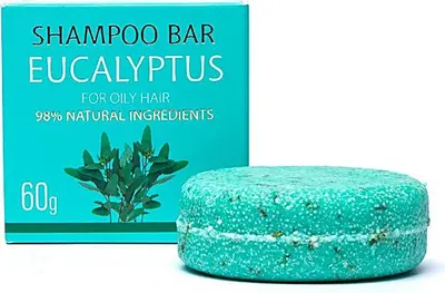 Immagine prodotto di Shampoo Solido Naturale Eucalipto --set Da 3 Pezzi - 60g