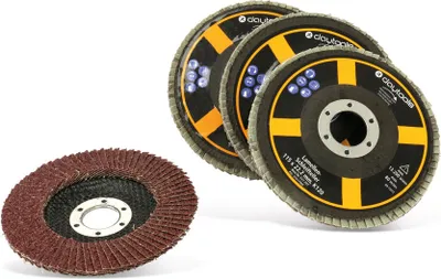 Zdjęcie produktu dla Zestaw tarcz listkowych DAYTOOLS, 115 mm, 4 szt