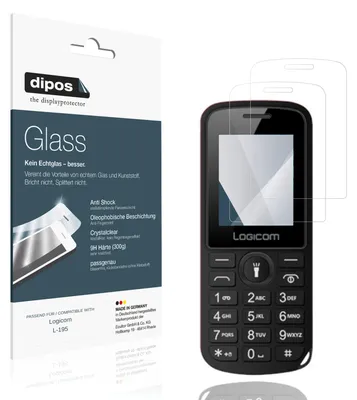 Image de 2x Protection écran pour Logicom L-195 Verre souple Film Protecteur 9H dipos
