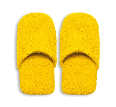 Image de Chaussons Excelsa Spa en coton une taille Jaune