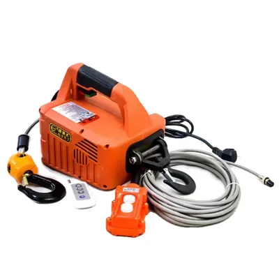 Produktbild von Elektrischer Windenheber, maximale Last 500 kg, kabellose Fernbedienung , 3 in 1