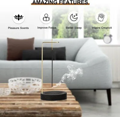 Productafbeelding van Famanu rookstokhouder met asbak - Handgemaakt design