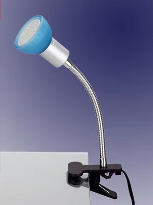 Produktbild von LED Klemmspot blau inkl. LED Leuchtmittel