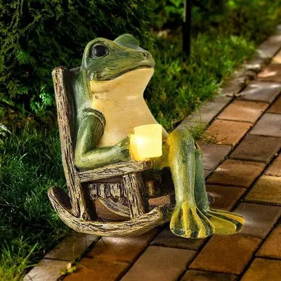 Image de Figurines solaires pour la décoration extérieure avec éclairage LED