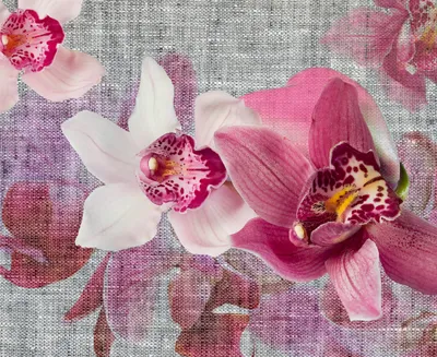 Produktbild von Sanders & Sanders Fototapete Blumen Rosa 375 x 270 cm