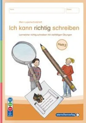 Obrázok produktu pre Mein Lupenschreibheft 2 - Ich kann richtig schreiben - Ausgabe mit Artikelkennzeichnung (DaZ)
