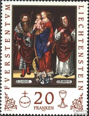 Produktbild von Briefmarken Liechtenstein 1997 Mi 1151 (kompl.Ausg.) postfrisch Landespatrone