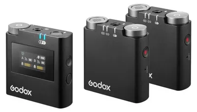 Immagine prodotto di Sistema microfonico senza fili Godox Virso S M2 2,4 GHz (per Sony)