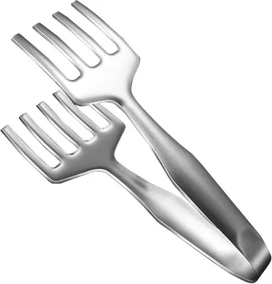 Edelstahl-Grillzange 6er Set, 27 cm, für BBQ & Küche
