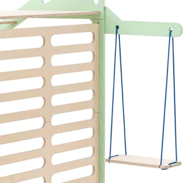 Obrázok produktu pre MamaToyz drevený písací stôl a hojdačka s príslušenstvom pre posteľ Montessori Sleepy Nature