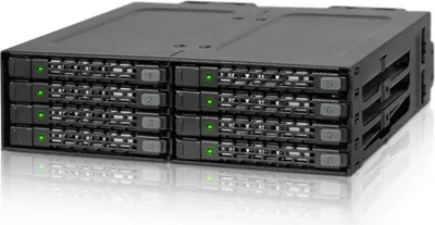 Immagine prodotto di ICY Dock ToughArmor MB998SP-B - Custodia per unità di archiviazione - 6,4 cm (2,5") - nero opaco (MB998SP-B)