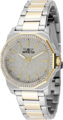 Immagine prodotto di Invicta Speedway 49129 Orologio da Donna - Movimento al Quarzo - Acciaio Inossidabile con Quadrante Argento - 34 mm