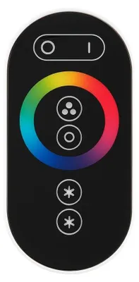 Immagine prodotto di Optonica 6314 Telecomando Mini Touch wireless per controllo RGB strisce LED interno - Colore Nero