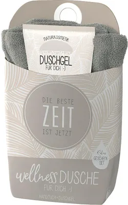 Produktbild von LA VIDA Wellnessdusche+Handtuch Duschgel Feder