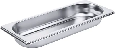 Produktbild von GN-Behälter, Gastronormbehälter, GN 2/8, schwere Qualität, Variante auswählbar : GN 2/8, 40 mm Variante: GN 2/8, 40 mm
