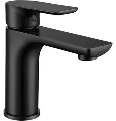 Immagine prodotto di CERANO - Miscelatore da lavabo a colonna Nicoleta - modello basso - nero opaco