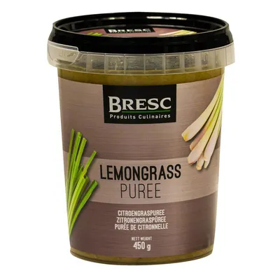 Immagine prodotto di Bresc Purea di citronella 3x 450 g Miscela di spezie vegana dal gusto piccante e fresco al limone