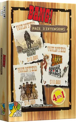 Imagen del producto de Paquete de expansión de Asmodee Bang – versión francesa