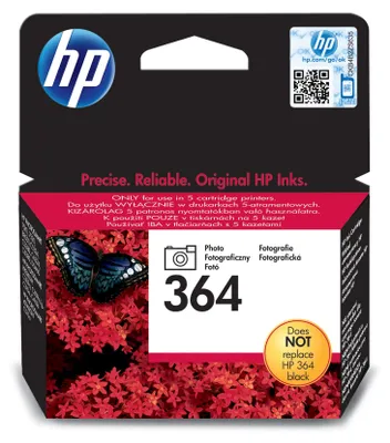 Produktbild von HP CB317EE 364 Foto-schwarz Original Druckerpatrone