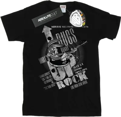 Obrázek produktu pro Looney Tunes - pánské tričko "What's Up Rock" BI50242 (S) (černá)