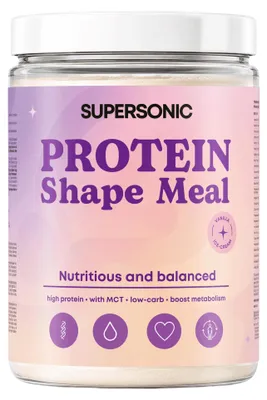 Zdjęcie produktu dla Supersonic Shape Meal Koktajl Białkowy Wanilia 600 g – 26 witamin