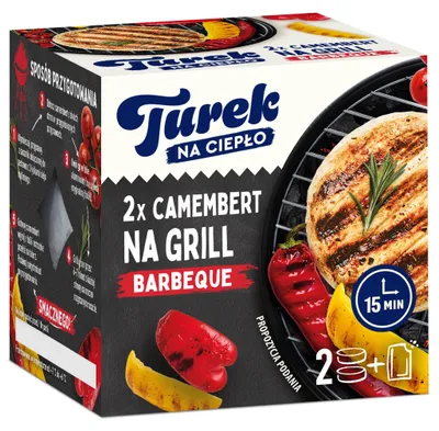 Obrázok produktu pre Ser Camembert z Papryką 2 x 100 g